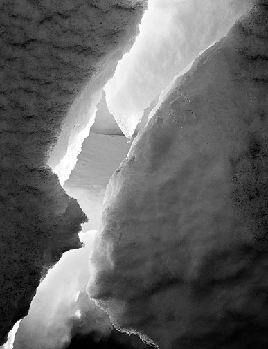 Ice Sculpture in Antarctica