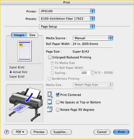 canon ipf 500 driver for mac