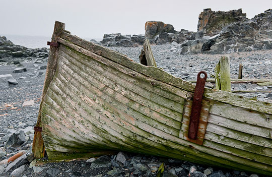 Boat Wreck – Half Moon Island, Antarctica. January, 2009 Nikon D3x 