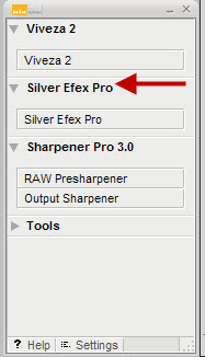 Silver EFEX Launch Panel