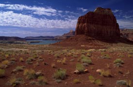 Butte Near Lake Powell