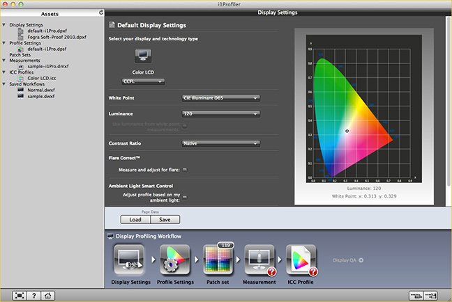 automatic display control allows the i1 profiler good for mac?