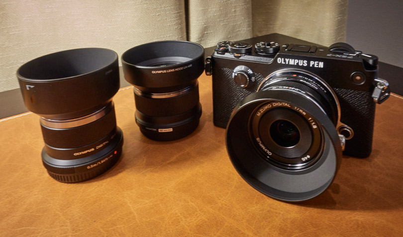 The Olympus PEN-F and Kits Lenses
