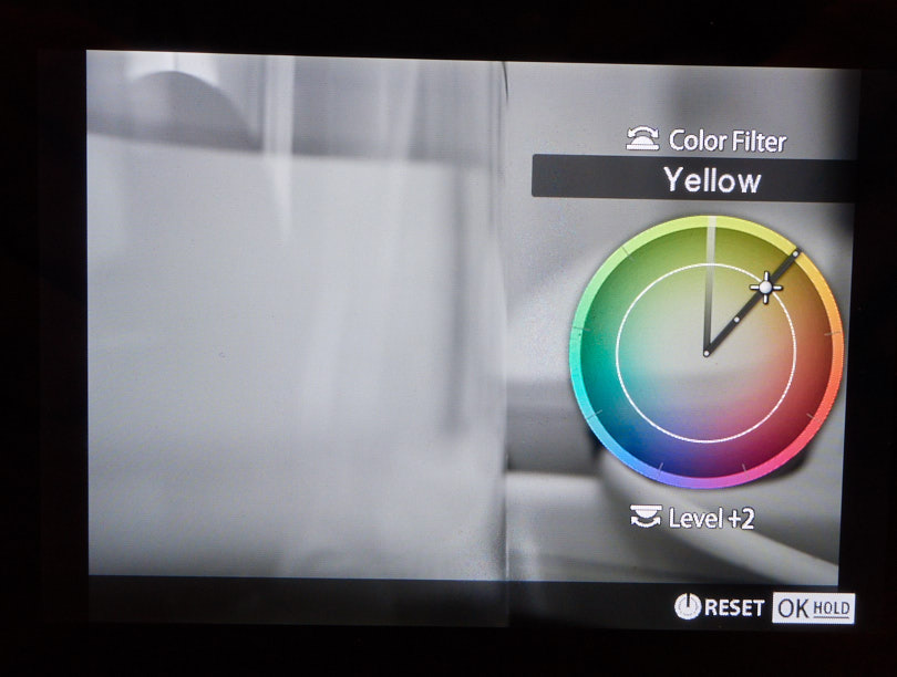 Mono mode color filter selection