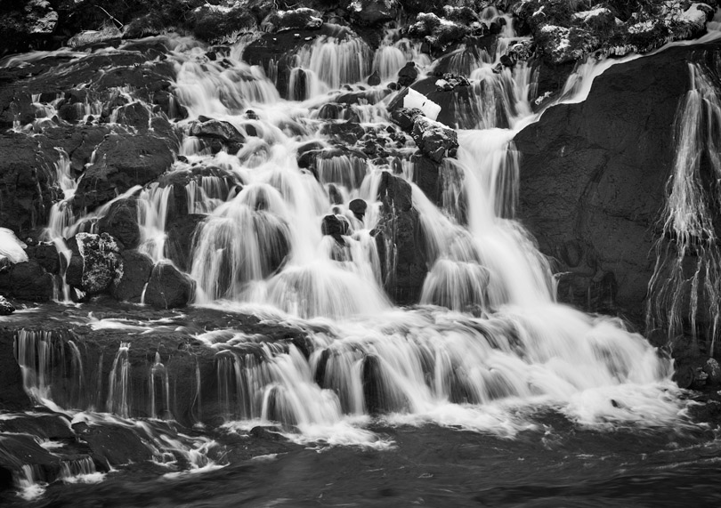 Hraunfossar falls