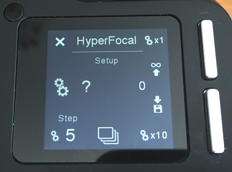 The Hyper Focal Menu