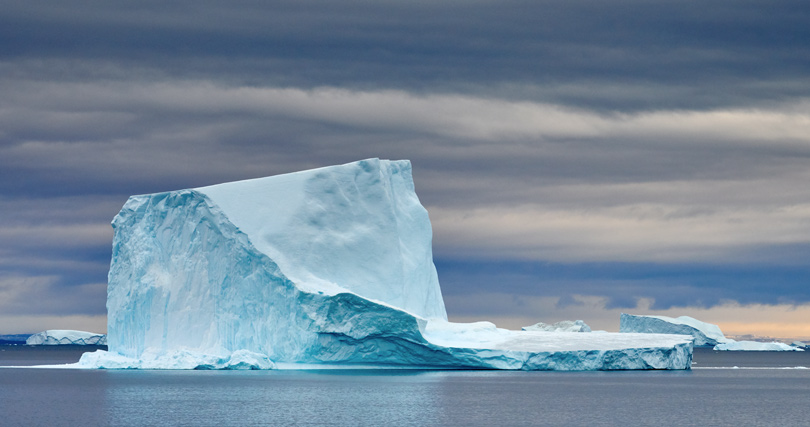 Icebergs in Greenland