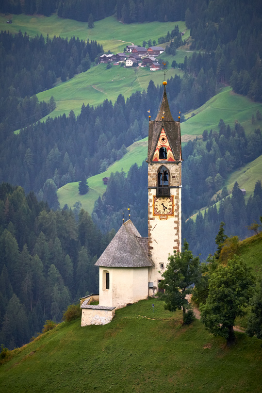 Church in the Dolomites