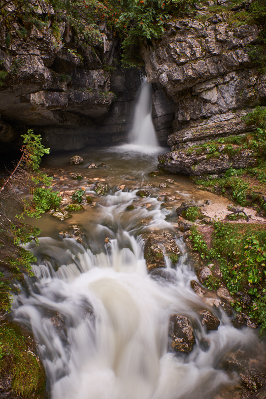 The back section of this waterfall was recovered as it was in heavy shadow. The file holds together well and has nice dynamic range.