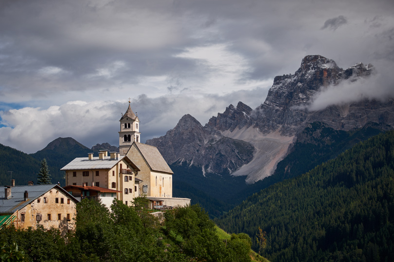 Church in The Dolomites