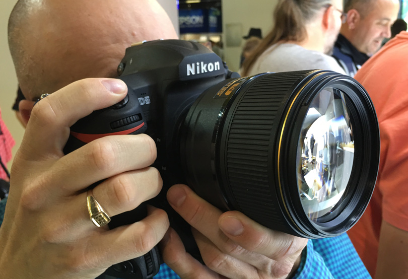 The Nikkor 105mm 1.4, Nick wanted to come home with this one