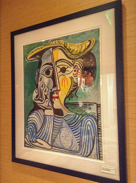 Femme au chignon by Picasso