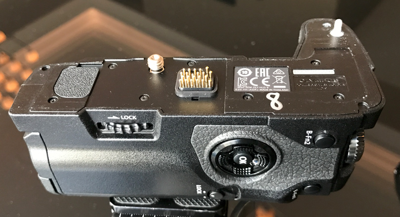 The add-on battery grip