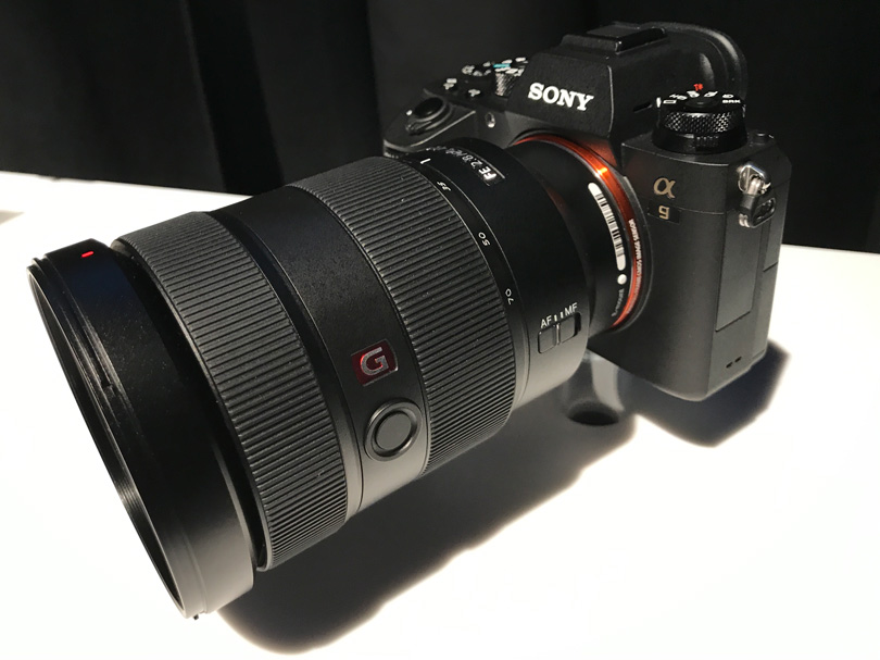 Sony a9 Camera with the 24-70mm G-Master lens