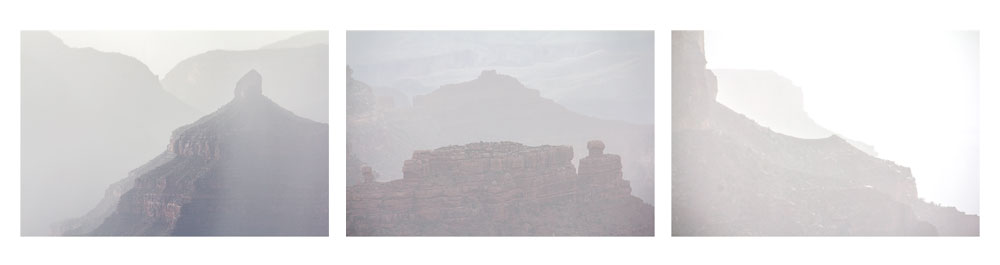 Grand Canyon High Key Triptych #3