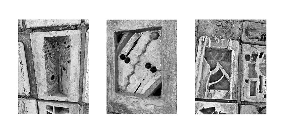 Arcosanti Black & White Triptych #1