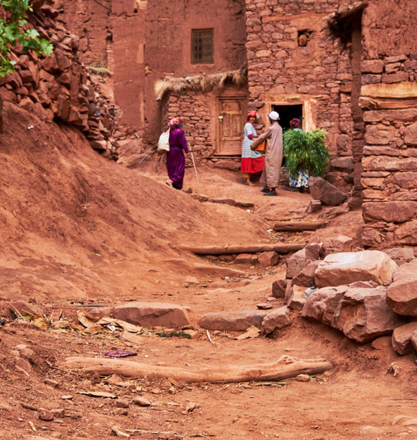 Main Street of Berber Village