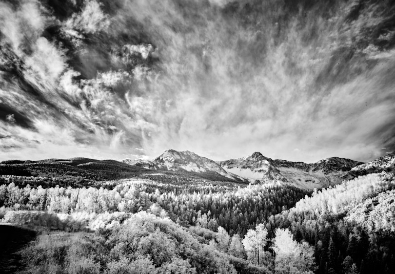 Colorado Mountains IR 093 filter