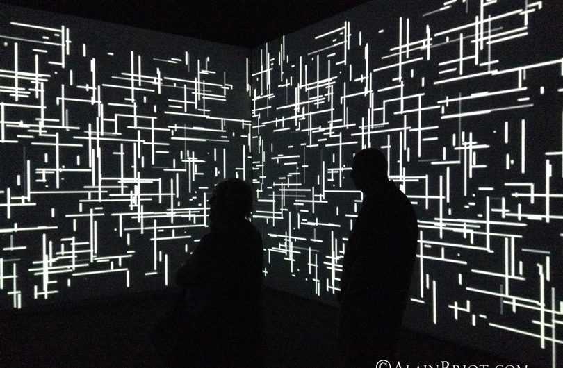 Digital installation at the Phoenix Art Museum