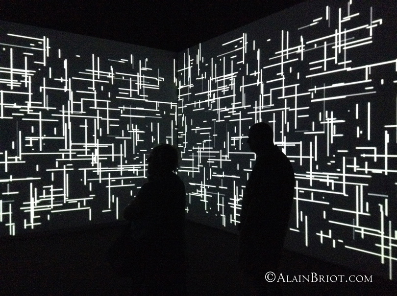 Digital installation at the Phoenix Art Museum