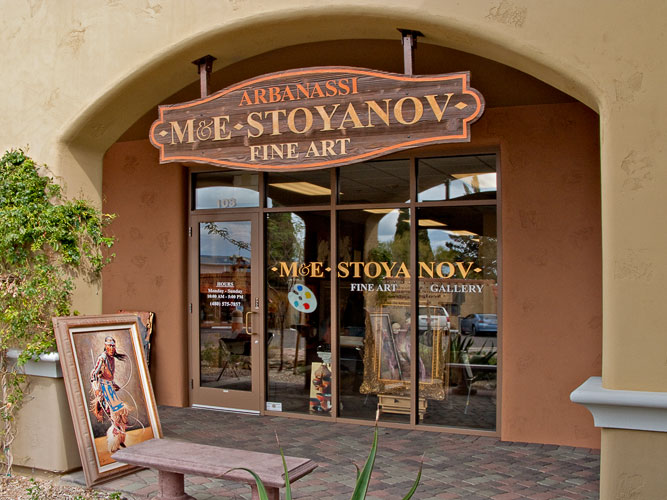 Michael Stoyanov's gallery in Carefree, Arizona