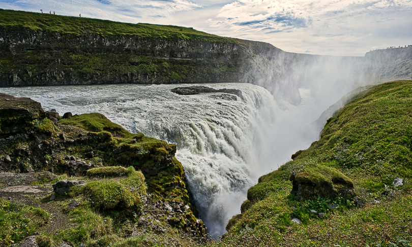 "Gullfoss Waterfalls, Iceland, 2016", Sony A7rM2, Zeiss 21mm f2.0 lens