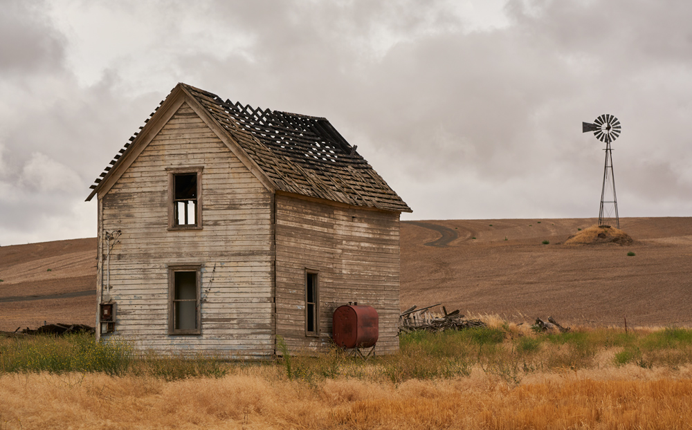 Abandonment is everywhere, it is part of the Palouse