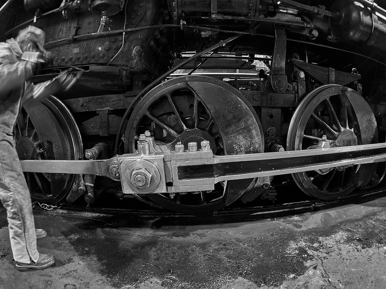 FUJI 50R STEAM ENGINES IN THE COLD OF WINTER