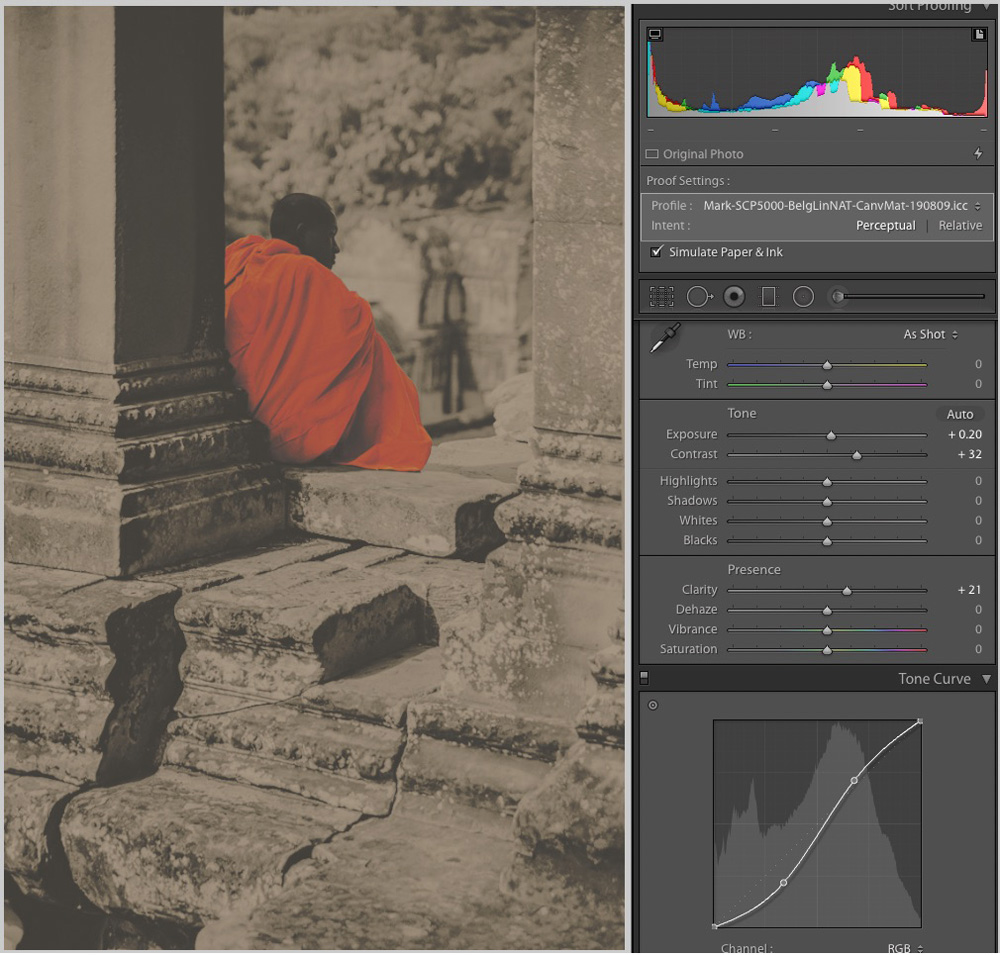 Figure 29-2. Angkor Munk, Belgian Linen Natural