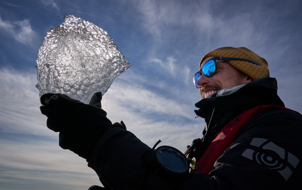 This will make great ice for cocktails.