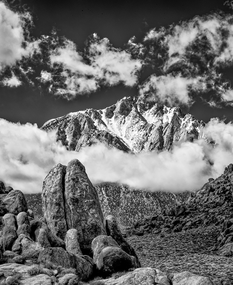 The Alabama Hills, in the Owens Valley