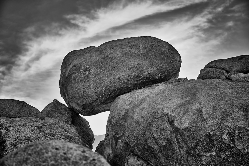 The Alabama Hills, in the Owens Valley