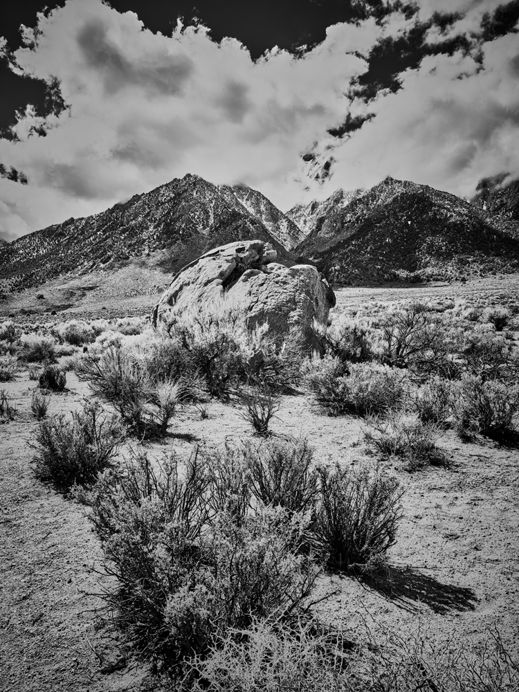 The Alabama Hills, in the Owens Valley