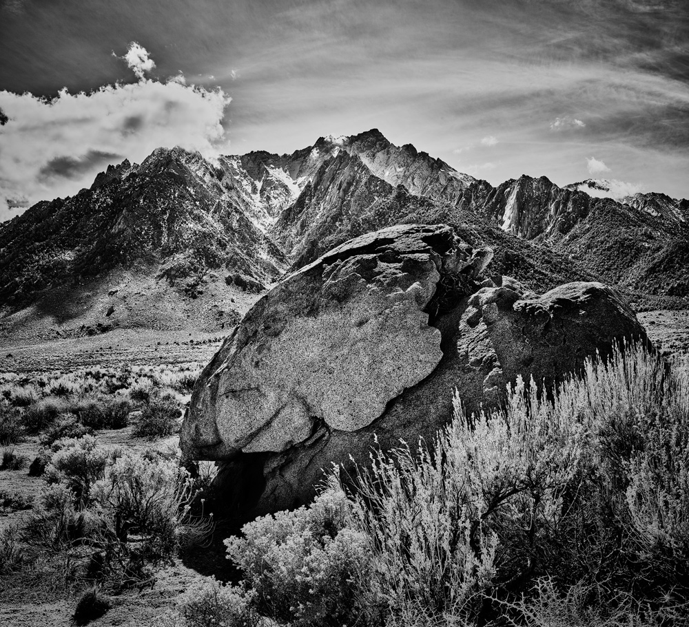 The Alabama Hills, in the Owens Valley