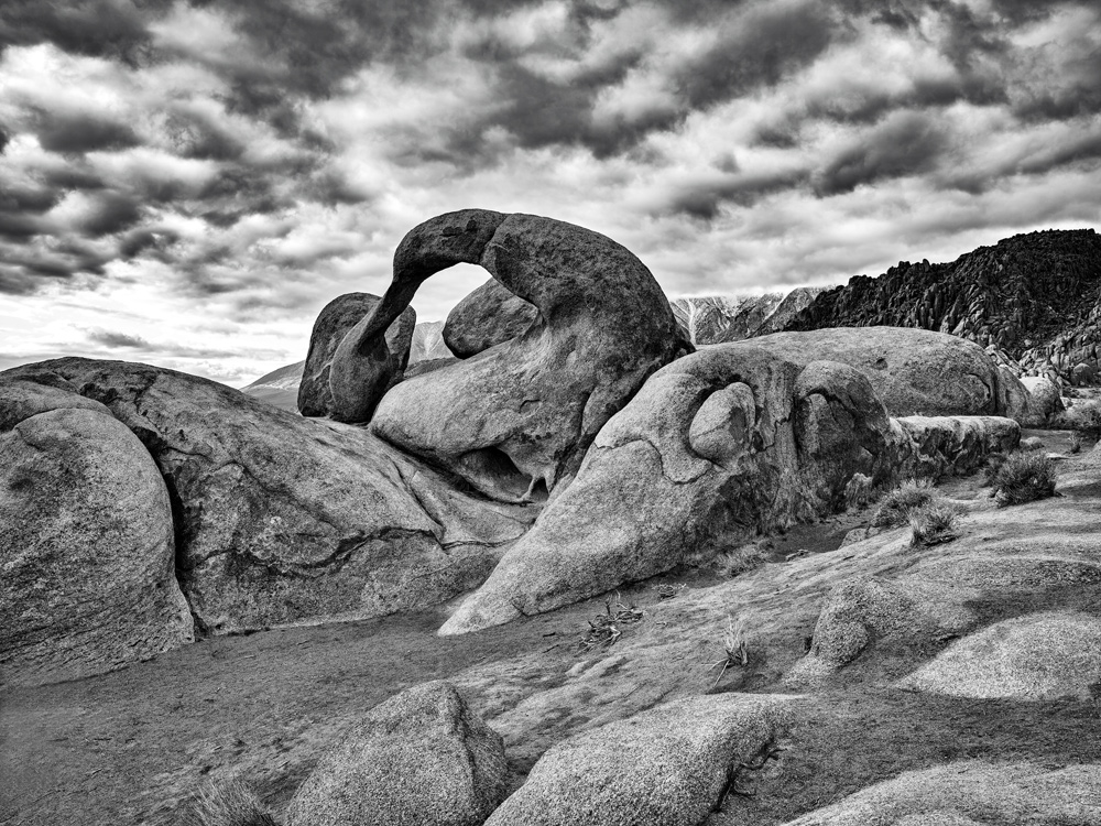 The Alabama Hills, in the Owens Valley