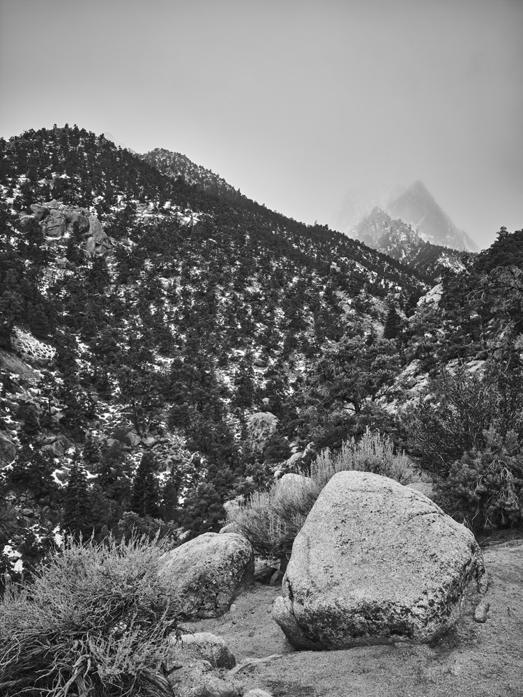 The Alabama Hills, in the Owens Valley