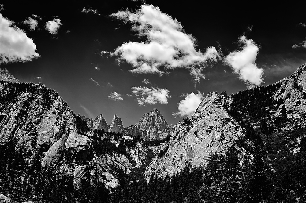 The Alabama Hills, in the Owens Valley