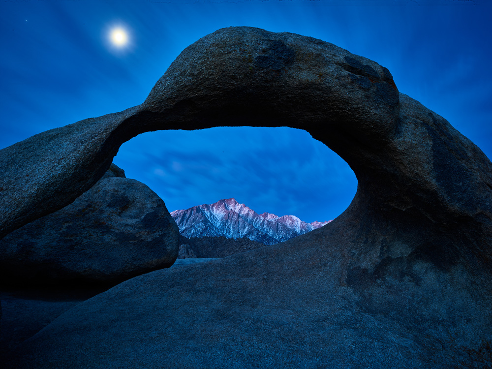 The Alabama Hills, in the Owens Valley