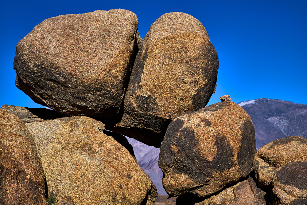 The Alabama Hills, in the Owens Valley