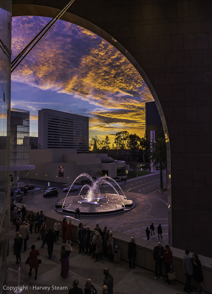 Orange County Performing Arts Center during Intermission