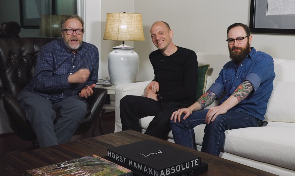 3 guys talking photography