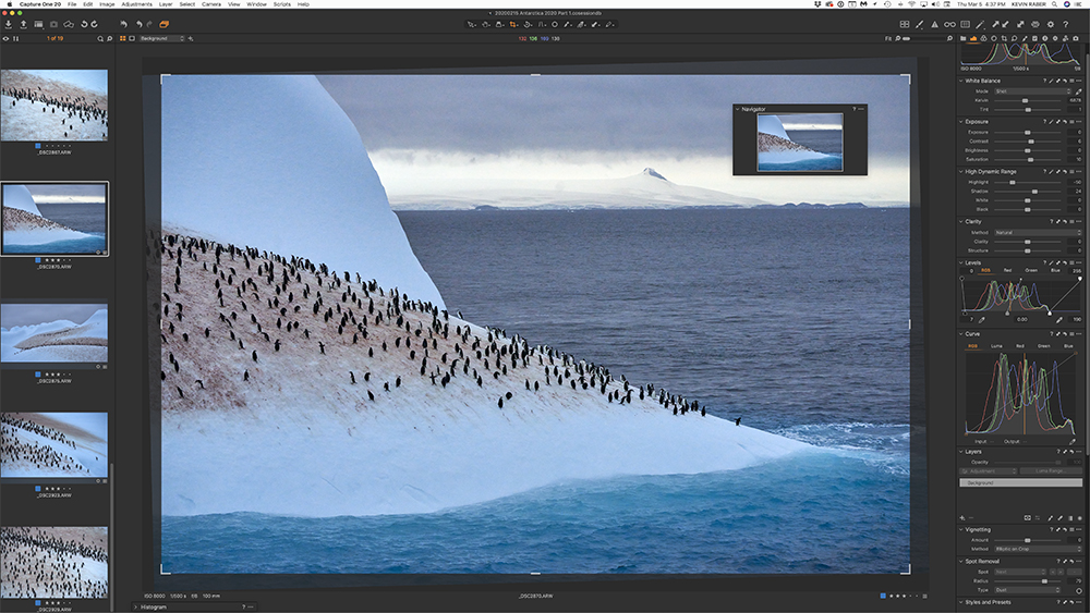 Capture One during editing