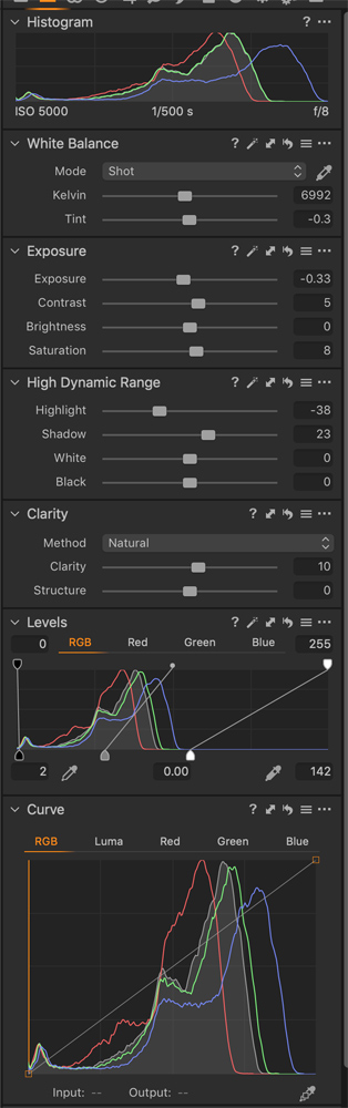 A look at settings