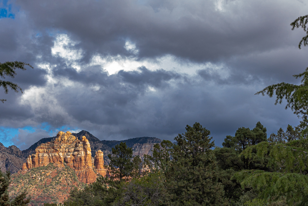 Central area of “Coyote Gulch” image at 1:1