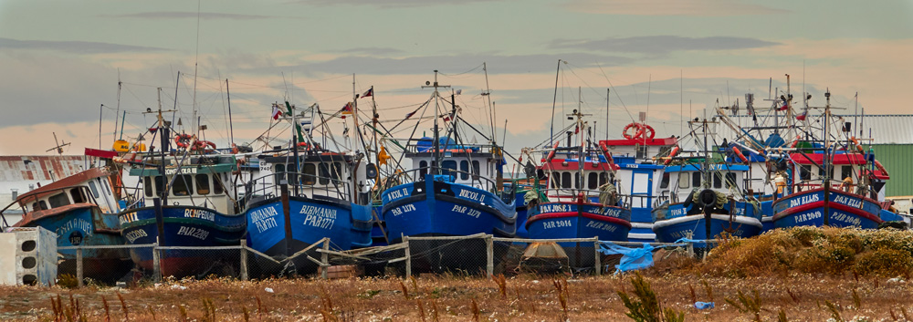 Fishing boats on the beach