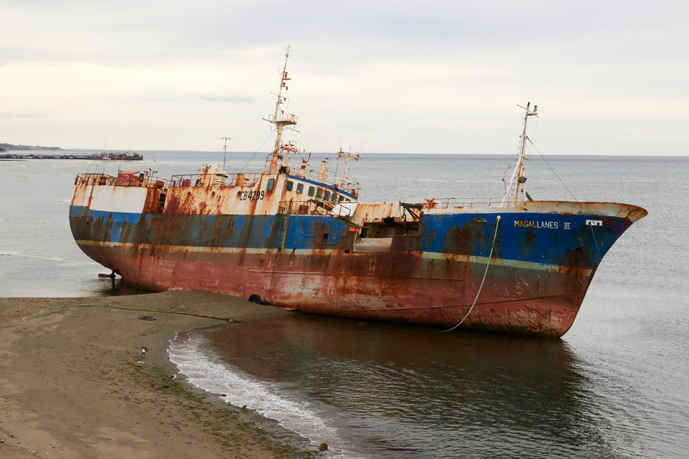 Another shipwreck, seems to be a few of them around Punta Arenas