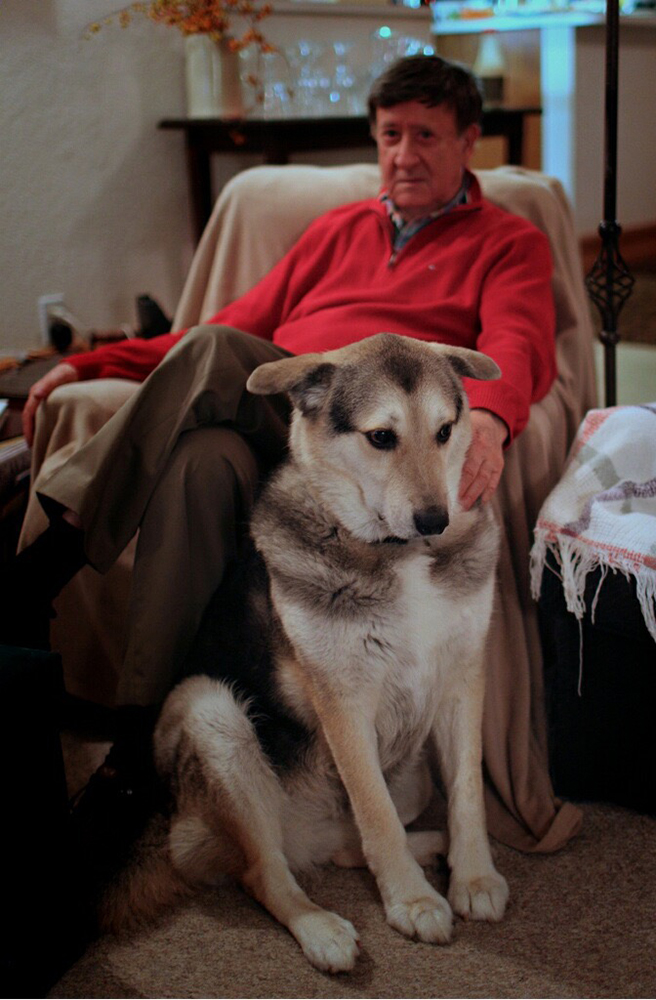 A dog lover Jack here he is with Katie