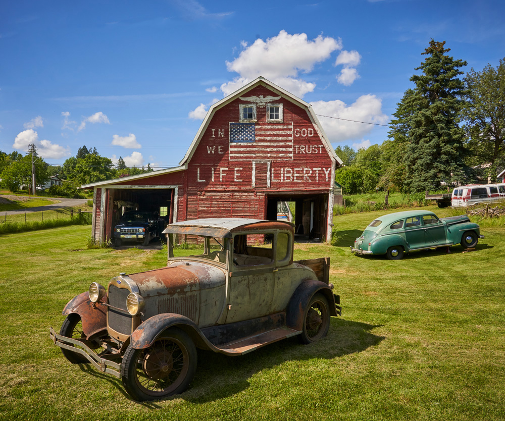 The barn says it all