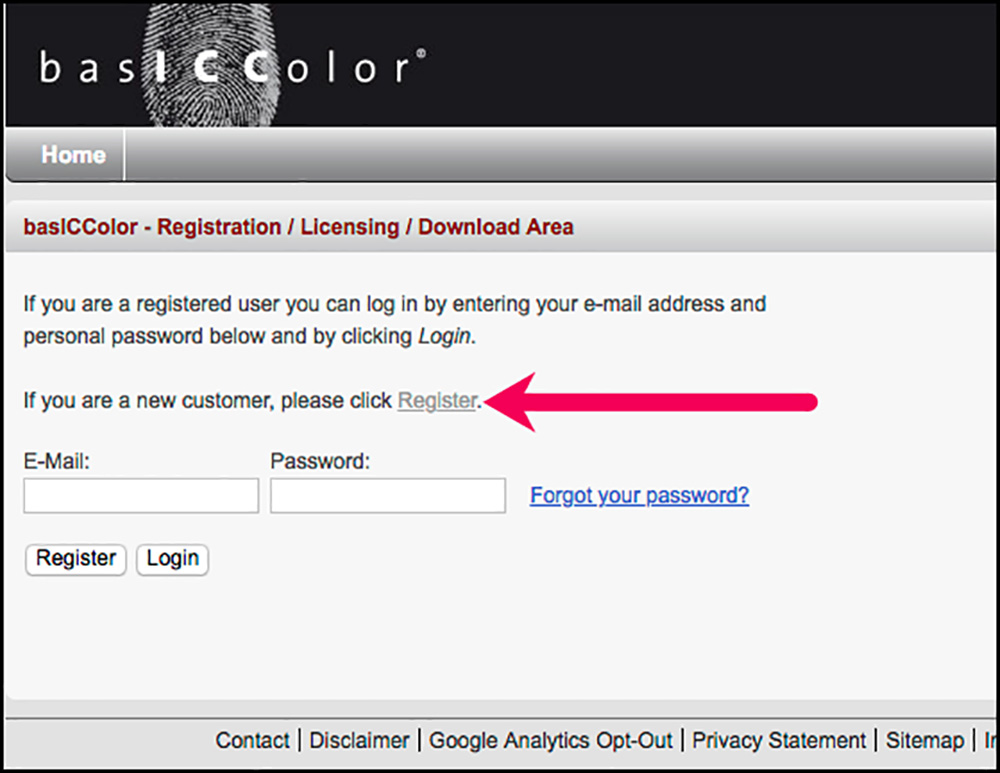 Figure A1-2. To Register an Account