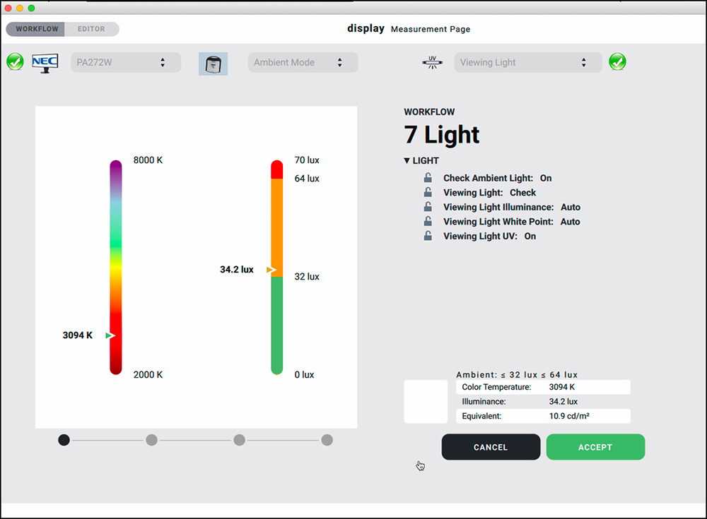 Figure A2-3. Ambient Light Measurement